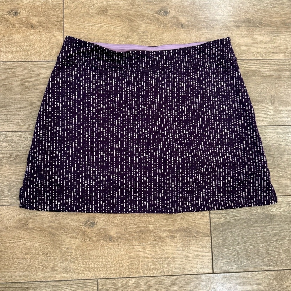 Tranquility Skort Womens‎ Medium Purple Pink Activewear Golf Tennis Stretch